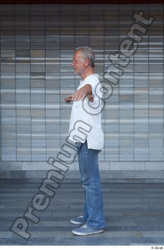 Whole Body Man T poses White Casual Average Standing Street photo references